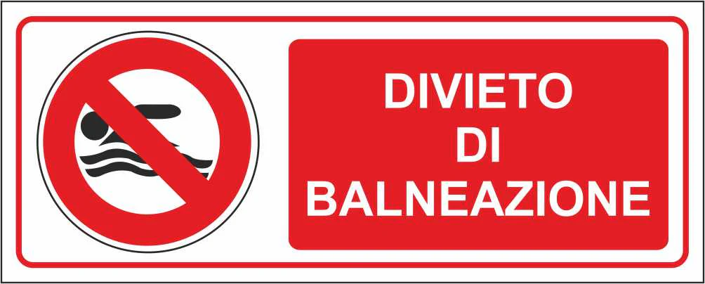 RISPETTARE IL DIVIETO DI BALNEAZIONE rimane fondamentale