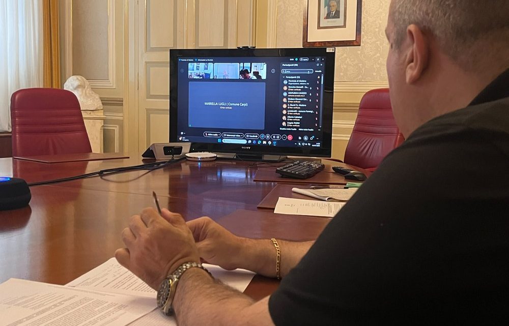 Maltempo: tavolo istituzionale in Provincia