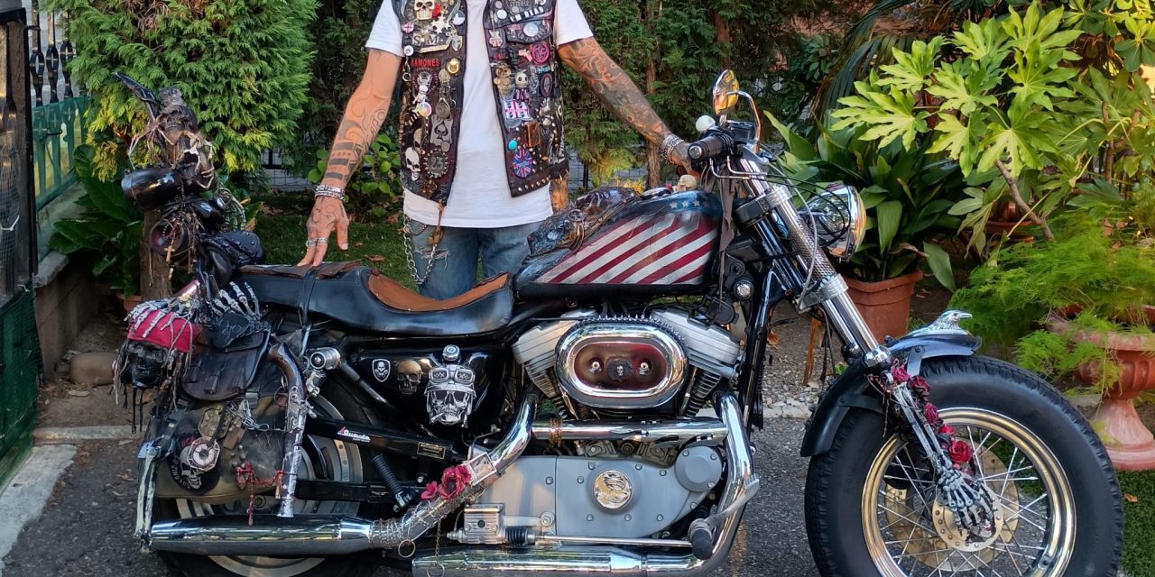 Lo Zingaro Biker e quel cortese messaggio sociale