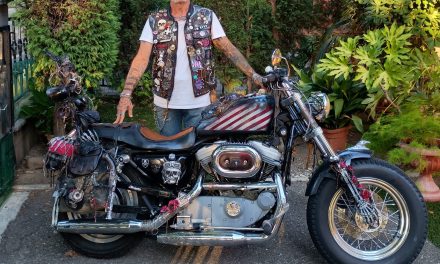 Lo Zingaro Biker e quel cortese messaggio sociale