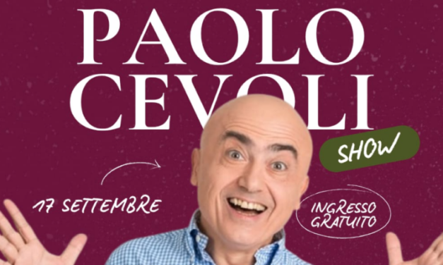 Comicità e simpatia, targate Cevoli, a Castellarano