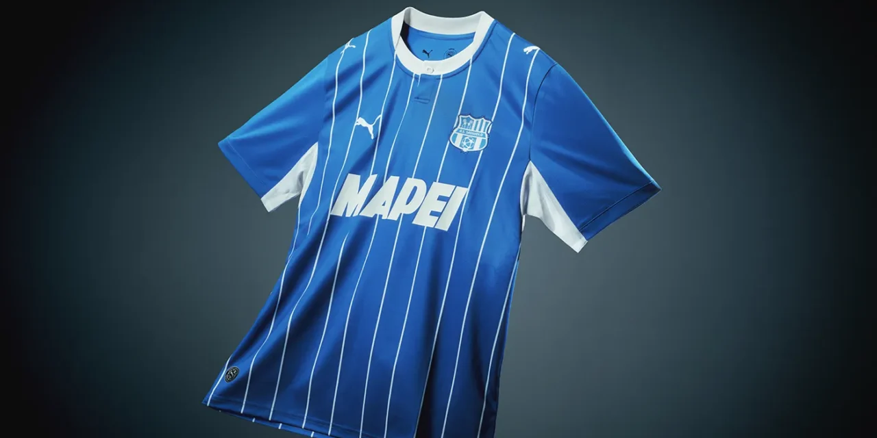 Sassuolo Calcio e Mapei, terza maglia a ricordare un’amore da favola