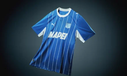Sassuolo Calcio e Mapei, terza maglia a ricordare un’amore da favola