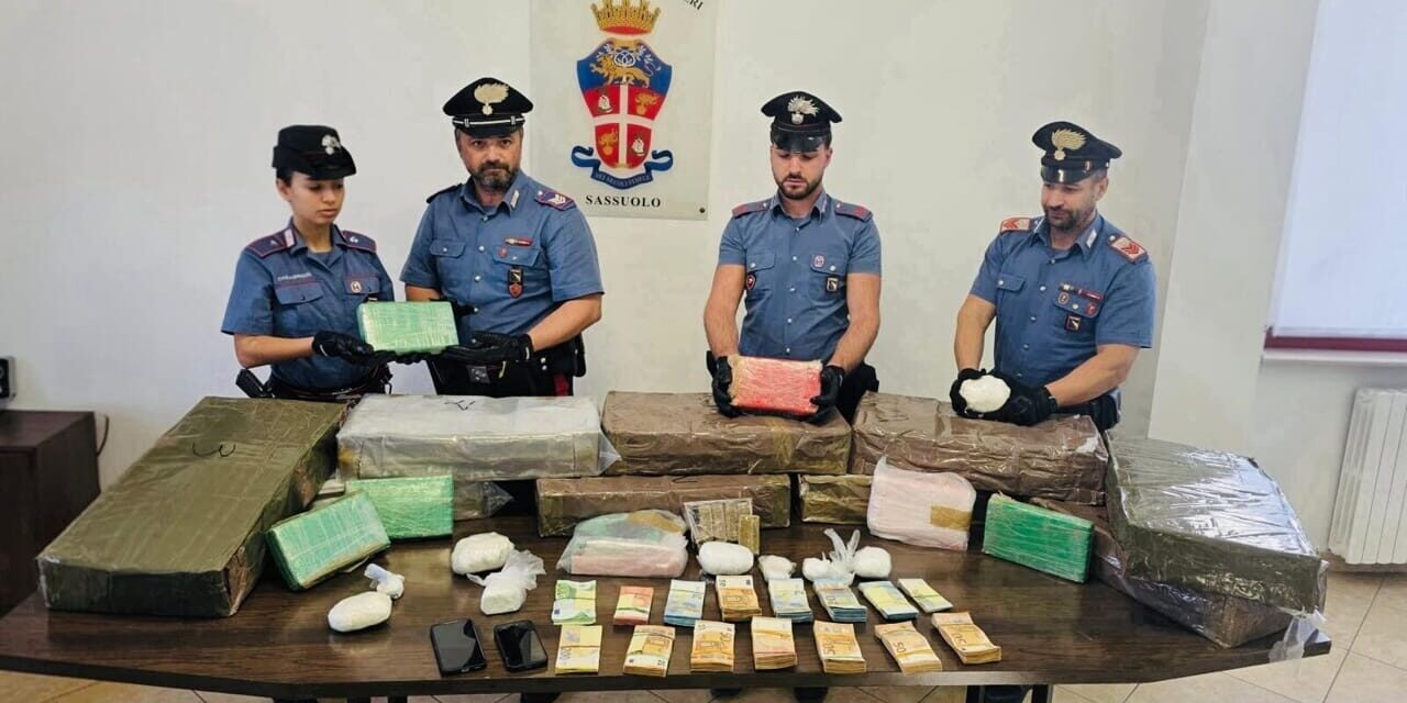 Sequestrato grosso quantitativo di droga da oltre 2 milioni di euro