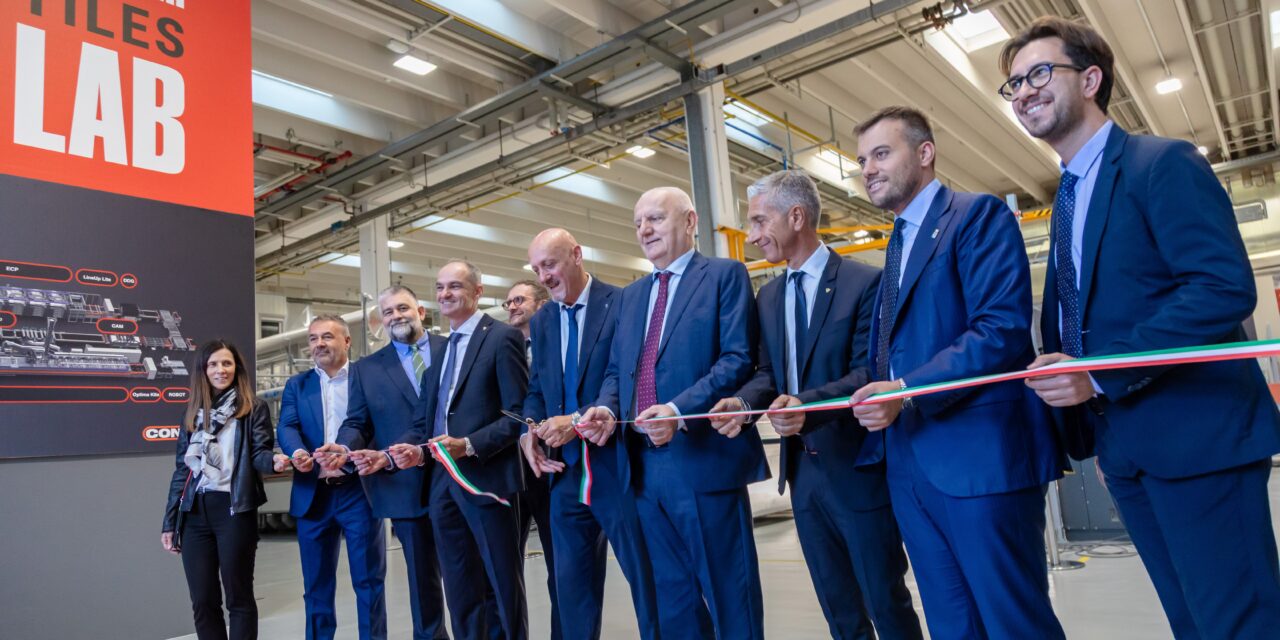 Inaugurato il nuovo laboratorio ceramico di SACMI