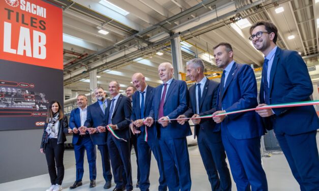 Inaugurato il nuovo laboratorio ceramico di SACMI
