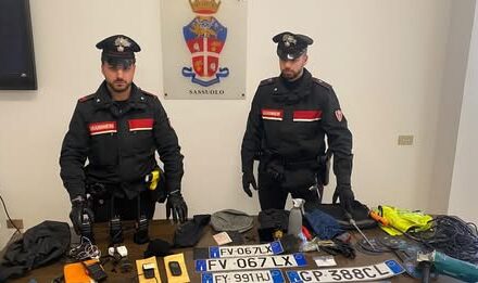 CASINALBO, fermata banda specializzata in furti domestici