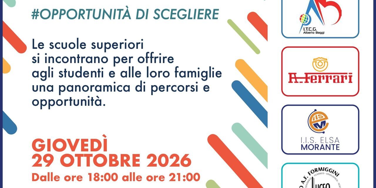 PORTE APERTE SUL TUO DOMANI