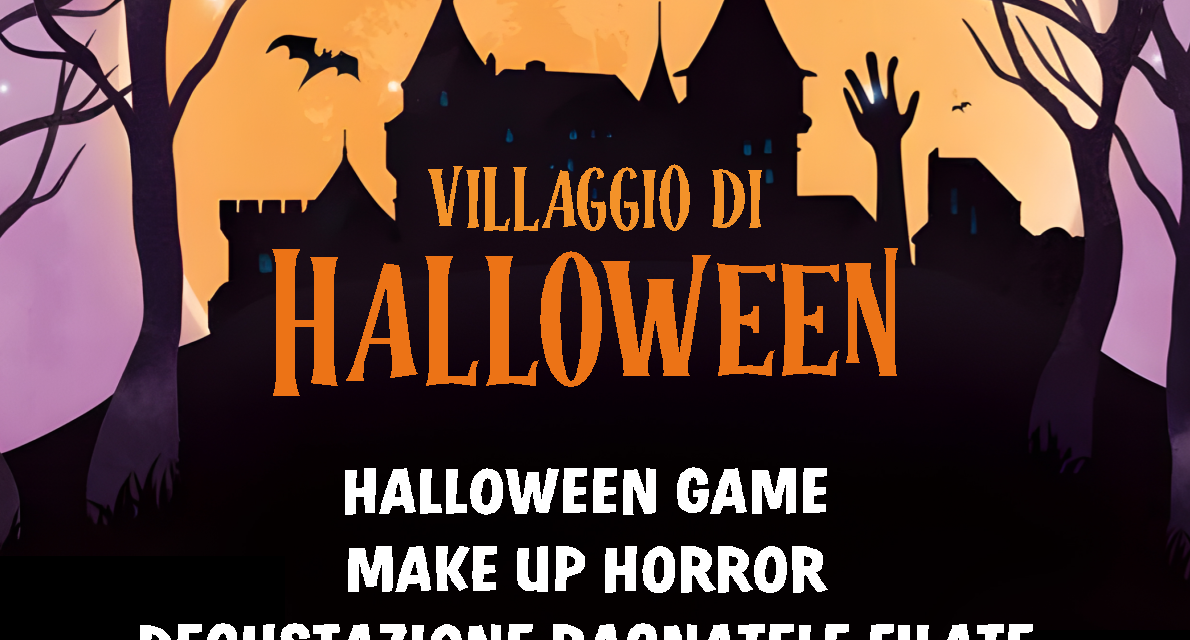    IL VILLAGGIO DI HALLOWEEN IN PIAZZA GARIBALDI