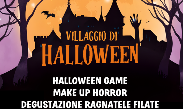    IL VILLAGGIO DI HALLOWEEN IN PIAZZA GARIBALDI