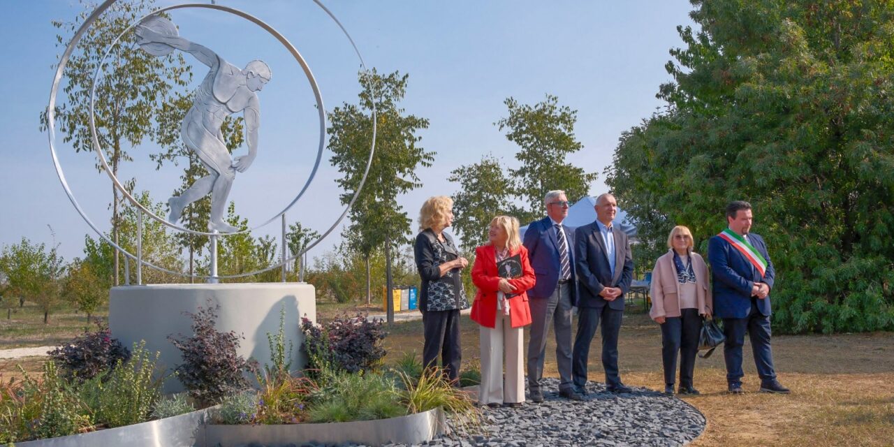 MARANELLO, UN MODERNO DISCOBOLO AL PARCO DELLO SPORT