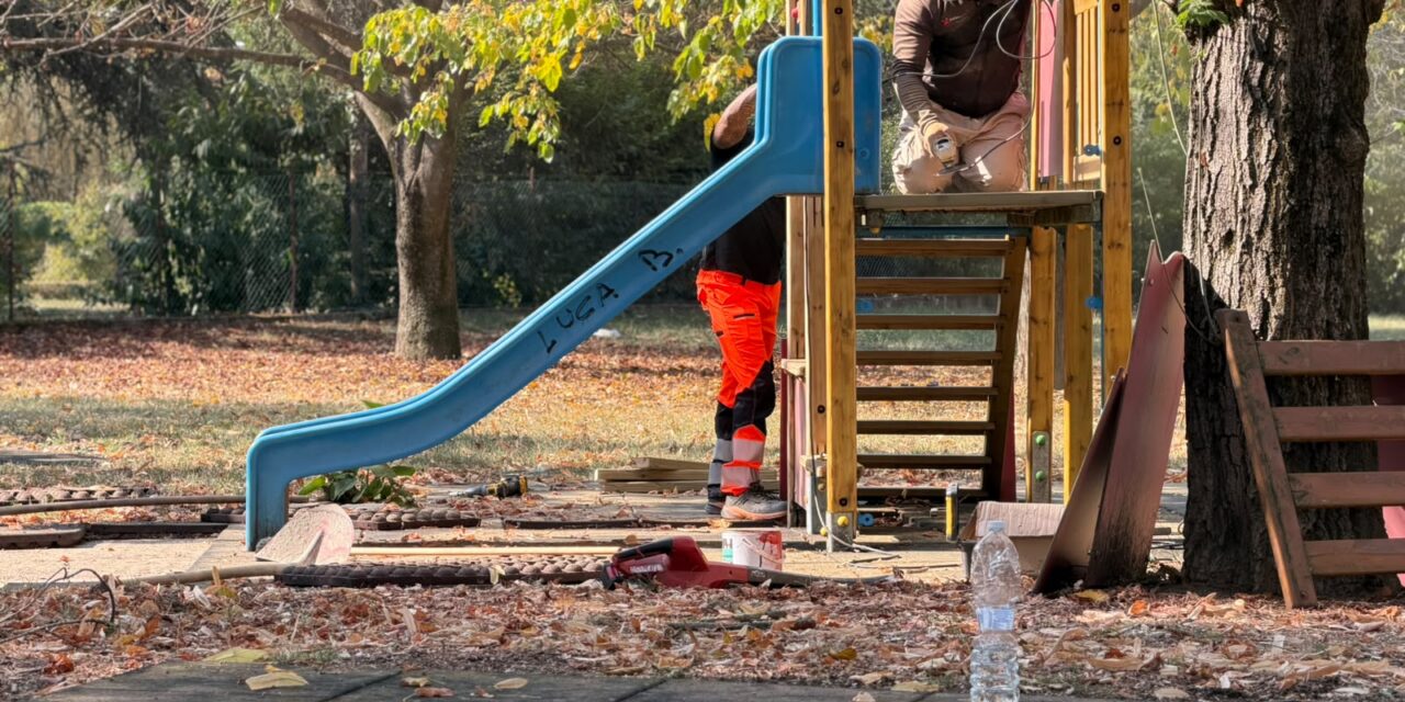 UN PIANO DI MANUTENZIONE PER GIOCHI E ARREDI NEI PARCHI