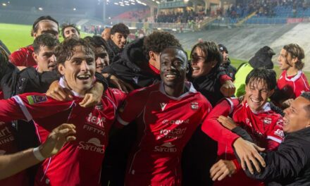 Grandi emozioni al Cabassi, i biancorossi eliminano il Ravenna
