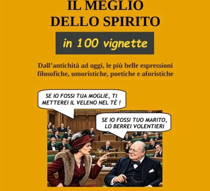 Uno sguardo arguto, espressione dello spirito, tra lo scorrere del tempo