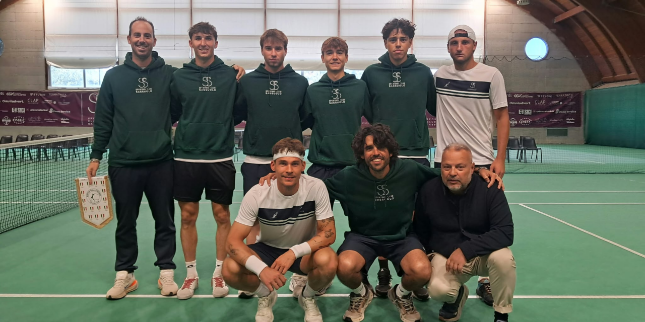 Serie A1 maschile di tennis: lo Sporting vince con Match Ball Firenze